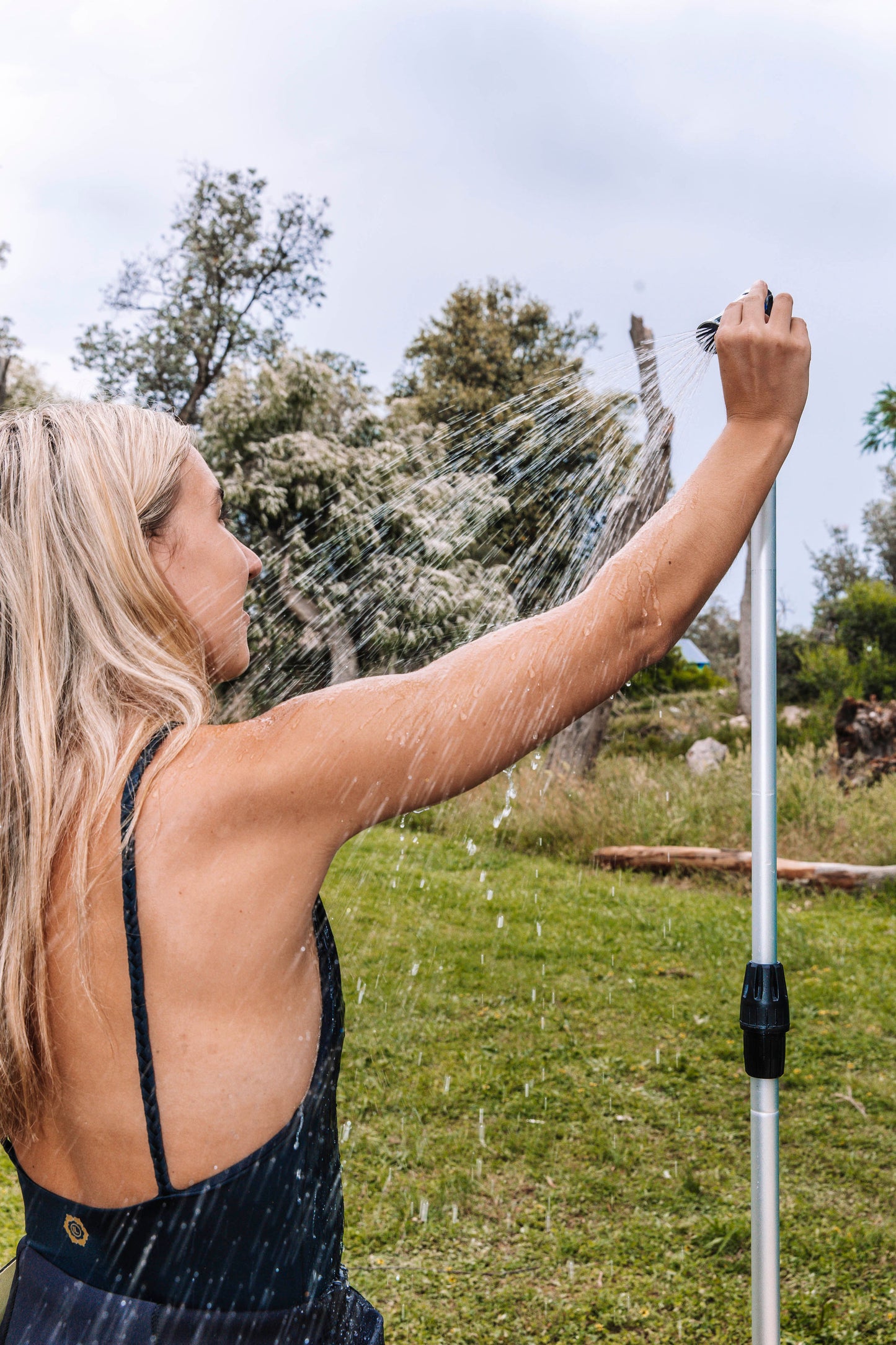 The Oppi Portable Camping Shower (with battery pack)