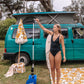 The Oppi Portable Camping Shower (without battery pack)